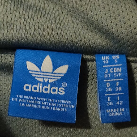 Adidas Originals Pastel Marbled Camo Satin Hoodie 1/4 Zip Pullover SIZE … - Picture 9 of 9